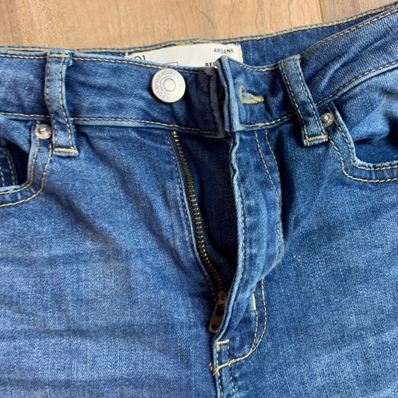 High rise denim shorts - Picture 3 of 5